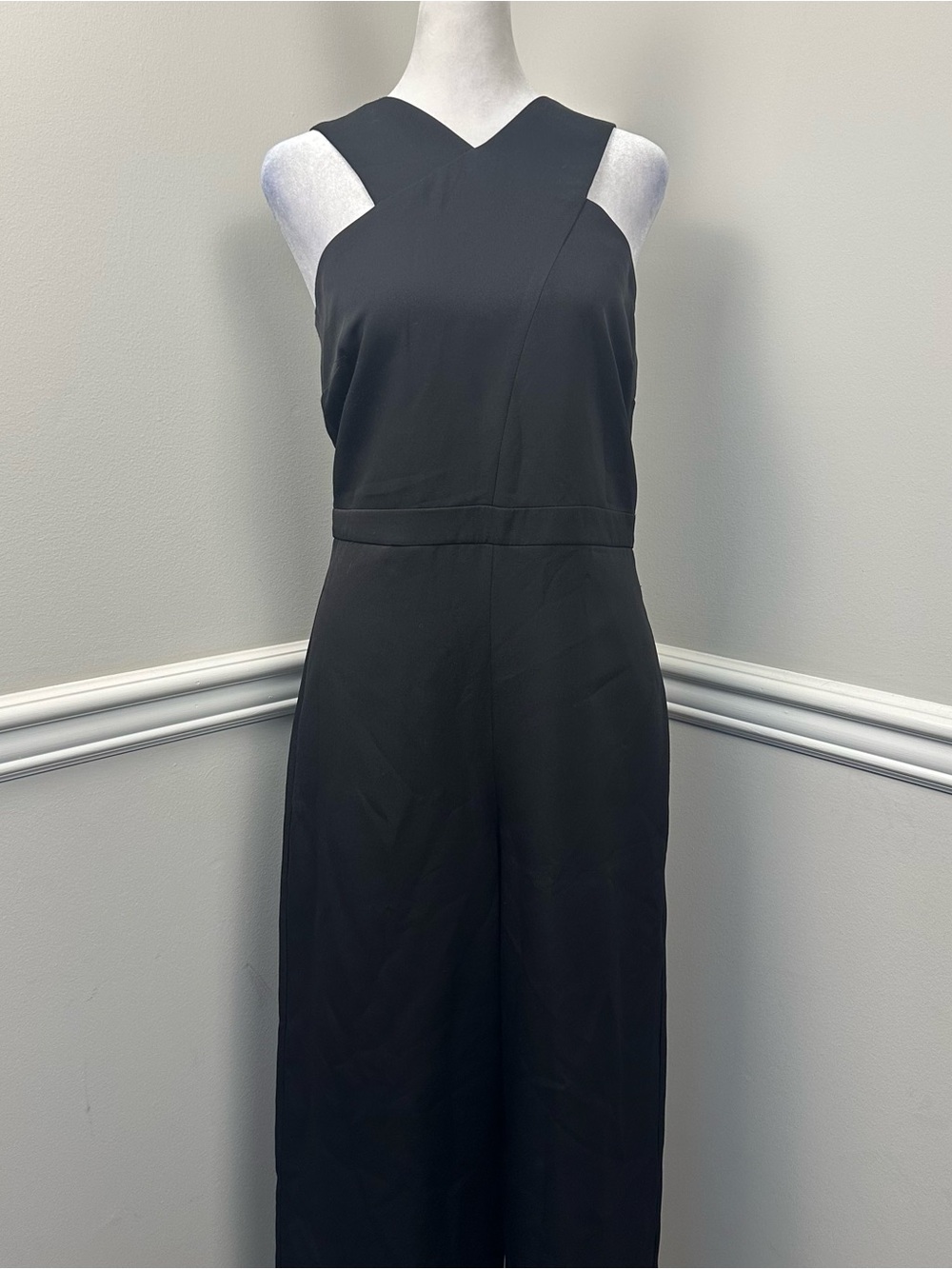 Sam Edelman Women's Black Sleeveless Jumpsuit 6